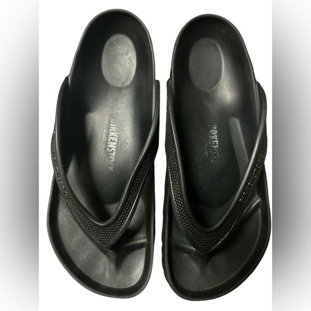 Birkenstock Black Flip-Flops
